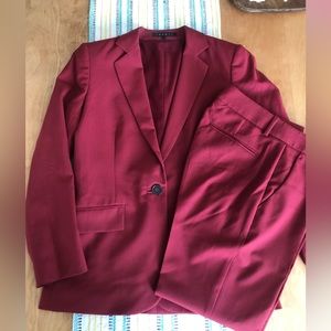 Burgundy Theory Suit